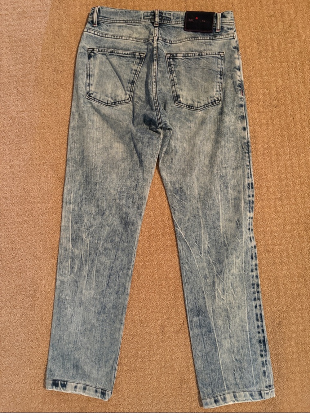 KITON Men’s 5-Pocket Acid Washed Soft Jeans, sz. 30 - Picture 3 of 5